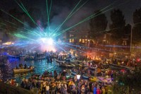 Spectaculaire lasershow!